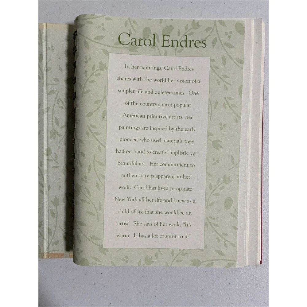 Tomorrows Treasures Carol Endres Journal Diary 200 Lined Page Notebook Spiral HC - Picture 2 of 8